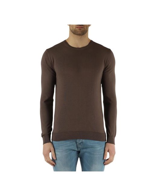 Daniele Alessandrini Brown Sweatshirts for men
