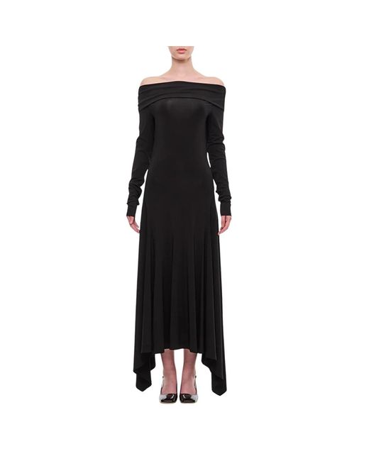 Maxi Dresses Max Mara de color Black