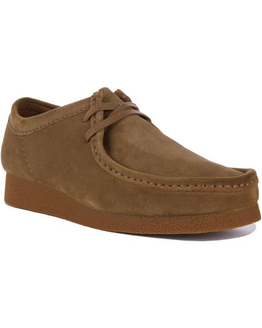Clarks Brown Laced Shoes for men