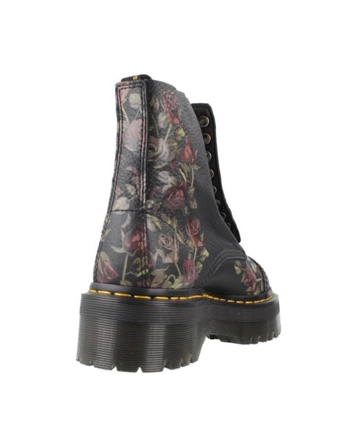 Lace-Up Boots di Dr. Martens in Black
