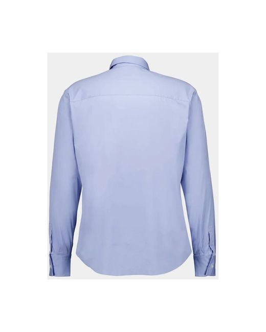 Ferragamo Blue Casual Shirts for men