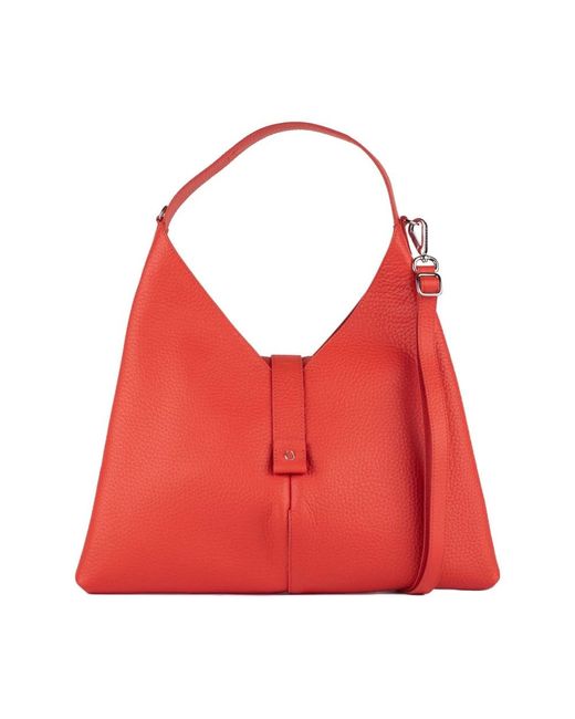 Orciani Red Shoulder Bags