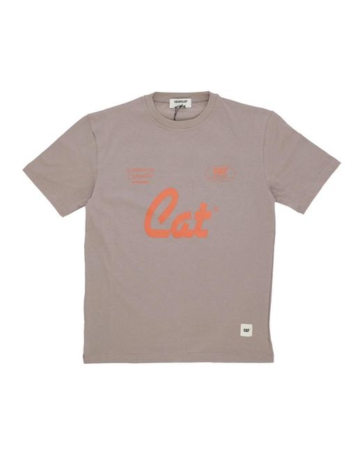 Caterpillar T-Shirts in het Gray voor heren