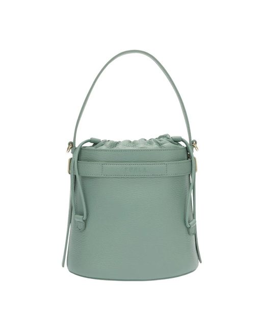 Elegante giove bucket bag mini di Furla in Green