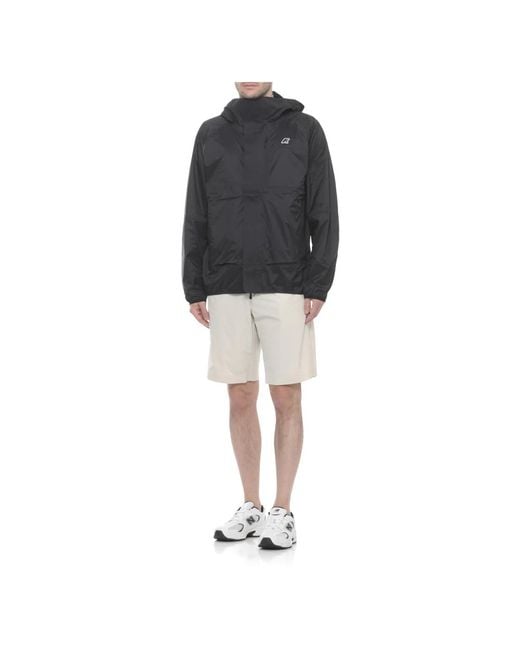 K-Way Gray Rain Jackets for men