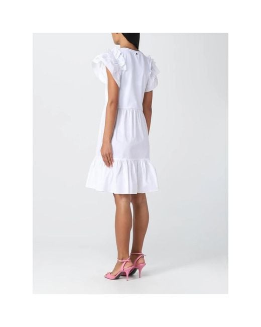 Liu Jo White Midi Dresses