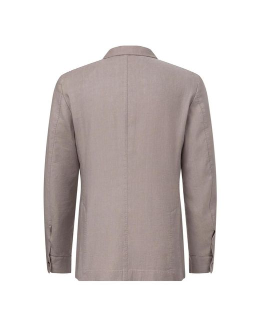 Windsor. Satino Blazer in het Gray voor heren