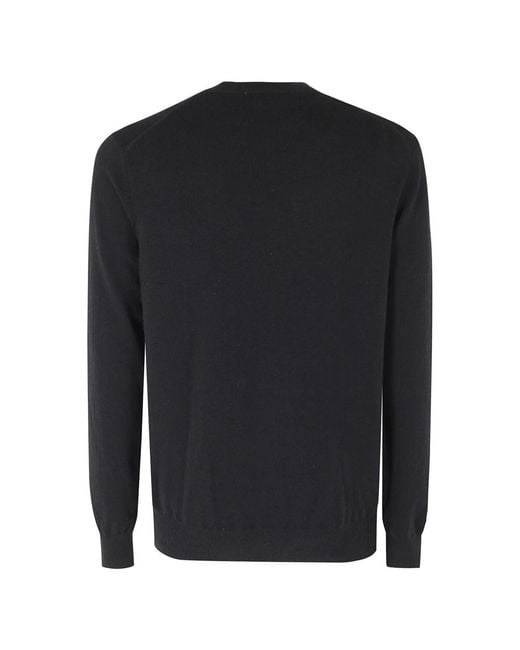 COMME DES GARÇONS PLAY Black Cardigans for men