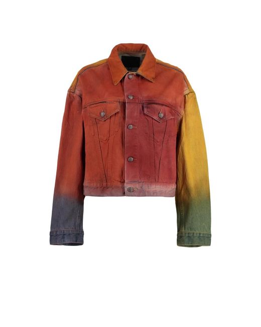 R13 Red Denim Jackets