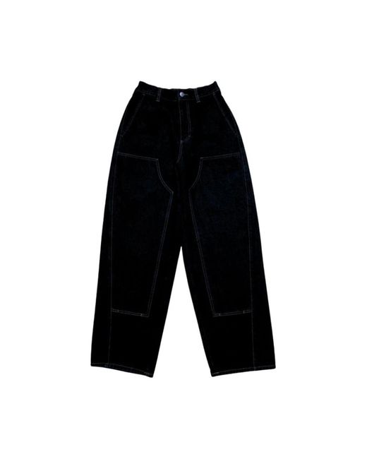 Obey Black Straight Fit Jeans