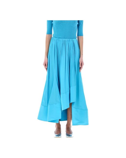 Lanvin Blue Maxi Skirts
