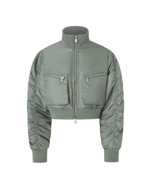 Pinko Green Bomber Jackets