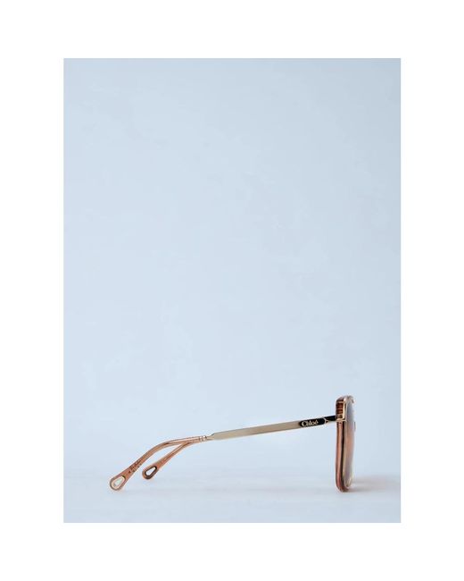 Sunglasses di Chloé in White