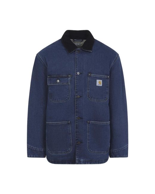 Carhartt Denim Jackets in het Blue voor heren