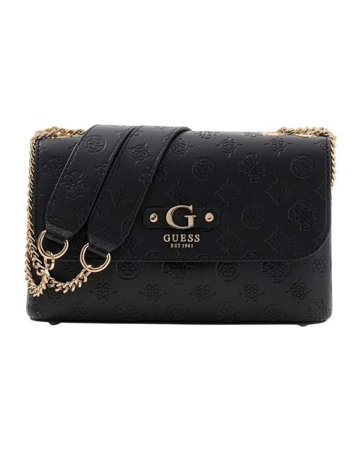 Guess Black Shoulder Bags