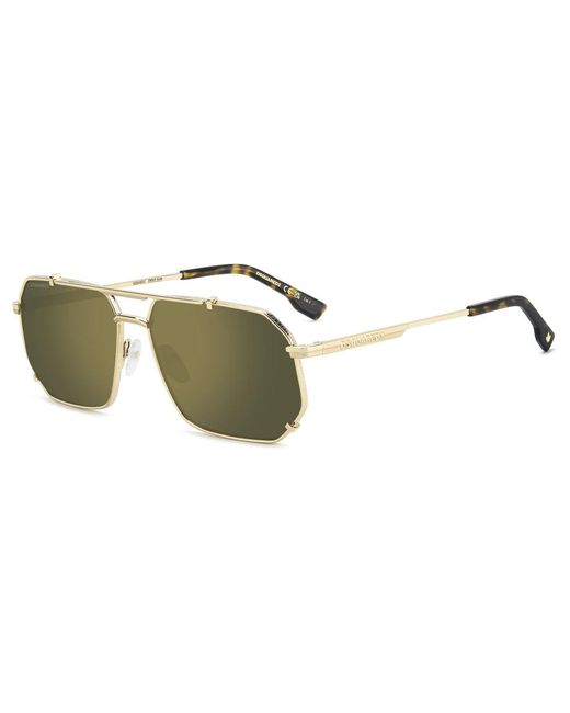 DSquared² D2 0175/S Zonnebril in het Metallic voor heren