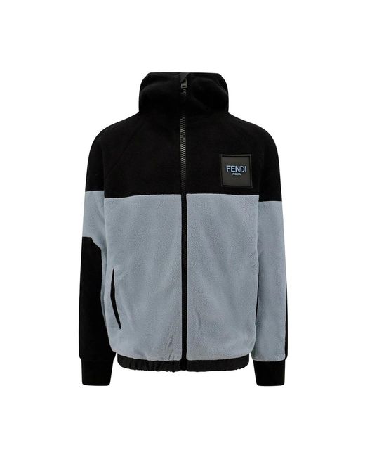 Light Jackets Fendi de hombre de color Black