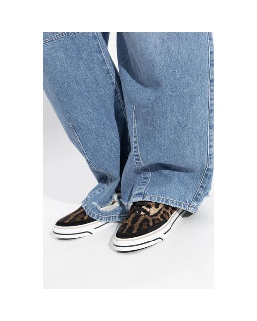 Dolce & Gabbana Brown Sneakers