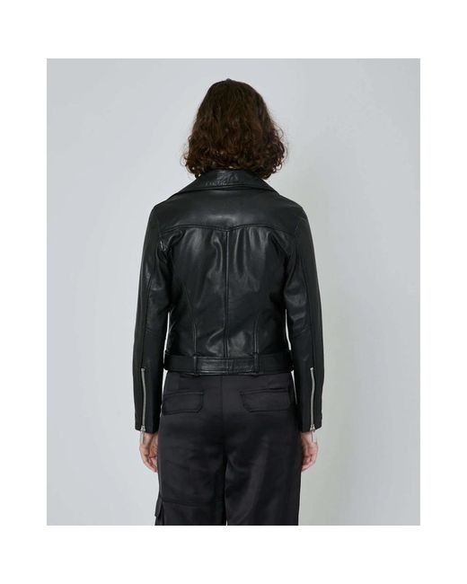 John Richmond Black Leather jackets