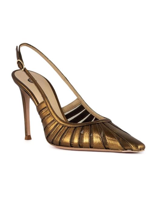 Roberto Festa Metallic Pumps