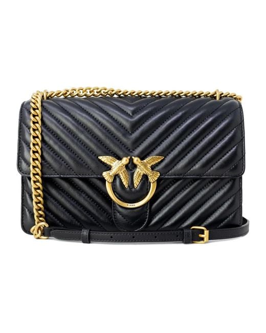 Pinko Blue Shoulder Bags