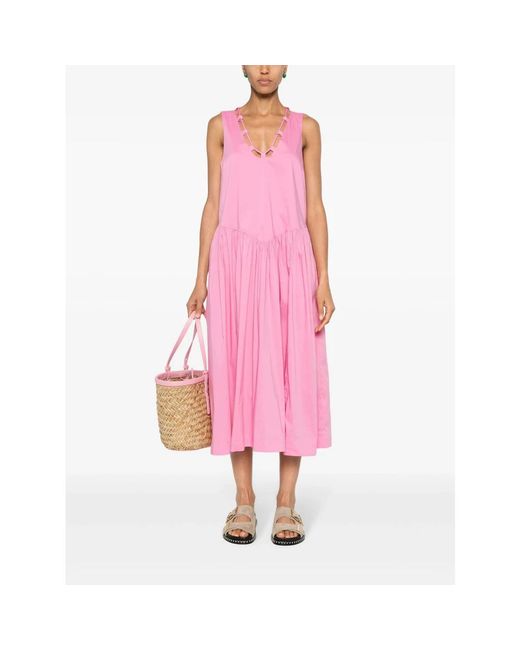 Pinko Pink Midi Dresses