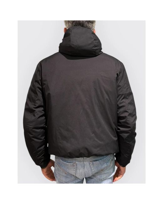 Blauer Jassen ,Zwart ,Leer Derry Padded Jacket in het Black voor heren