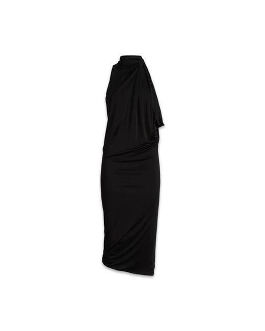 Versace Black Midi Dresses