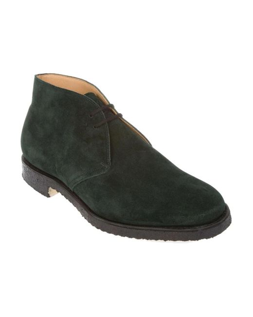 Church's Green Lace-Up Boots for men