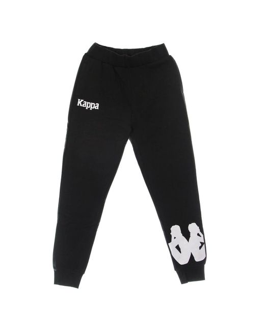 Kappa Black Sweatpants for men