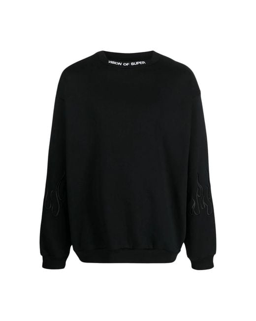 Sweatshirts Vision Of Super de hombre de color Black