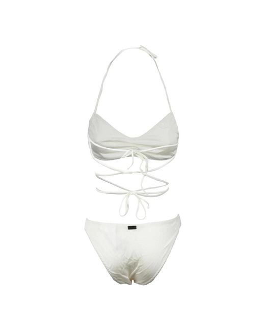 Liviana Conti White Bikinis
