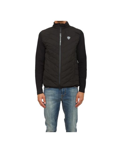 EA7 Down jackets in Black für Herren