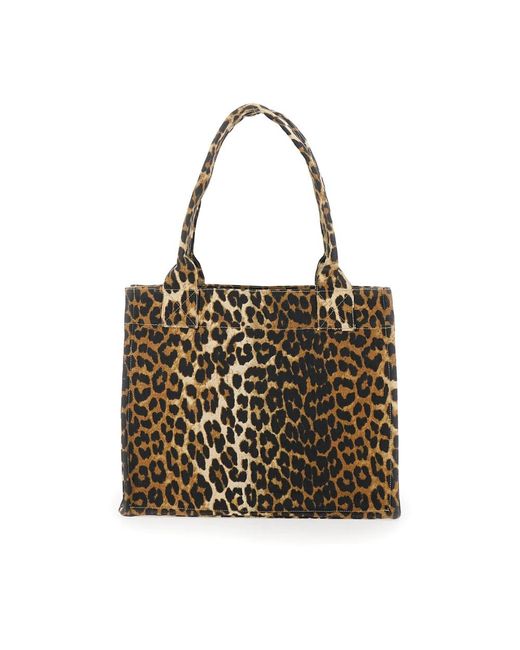 Ganni Black Tote Bags