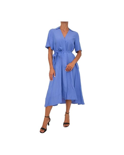 Marella Blue Shirt Dresses