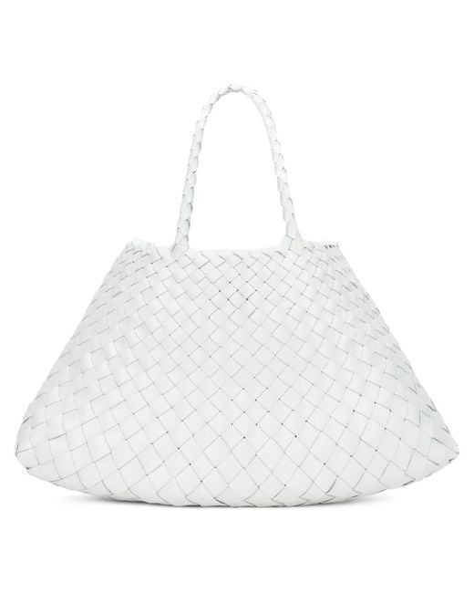 Dragon Diffusion White Shopping Bags