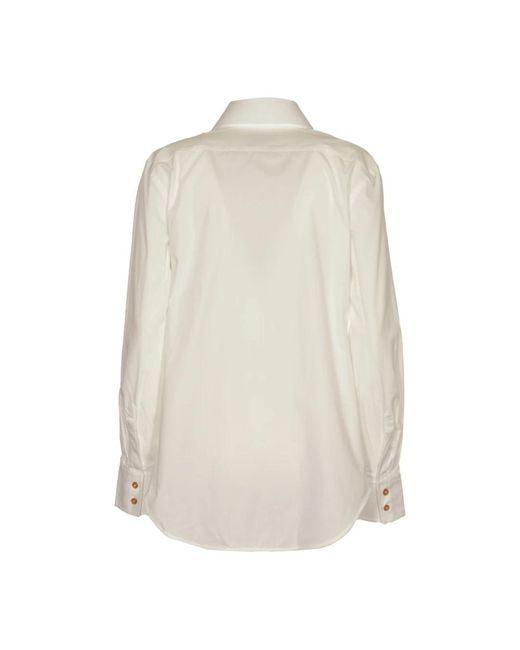 Vivienne Westwood White Weißes herz shirt