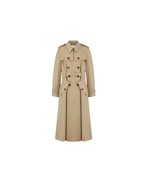 Dior Jassen ,Katoen Riviera Trenchcoat in het Natural
