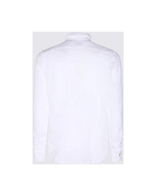 Eleventy White Casual Shirts for men