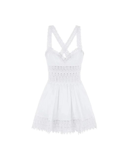 Short Dresses Charo Ruiz de color White
