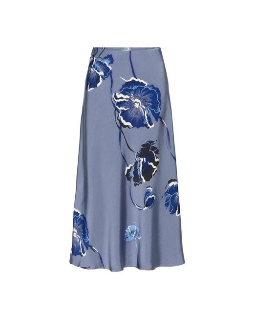 Inwear Midi Skirts in het Blue