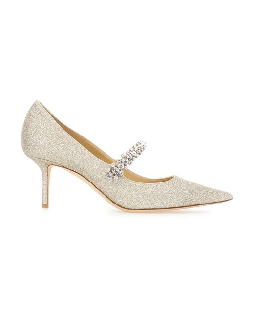 Jimmy Choo White Pumps