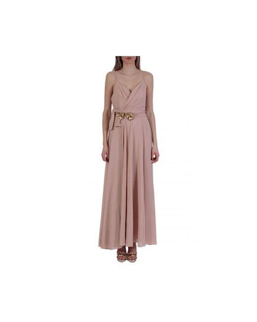 Marella Kleedjes ,Roze ,Strap Dress Deborah in het Pink