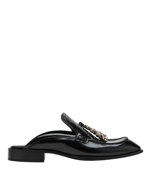 Loewe Edge Loafer Mule in het Black