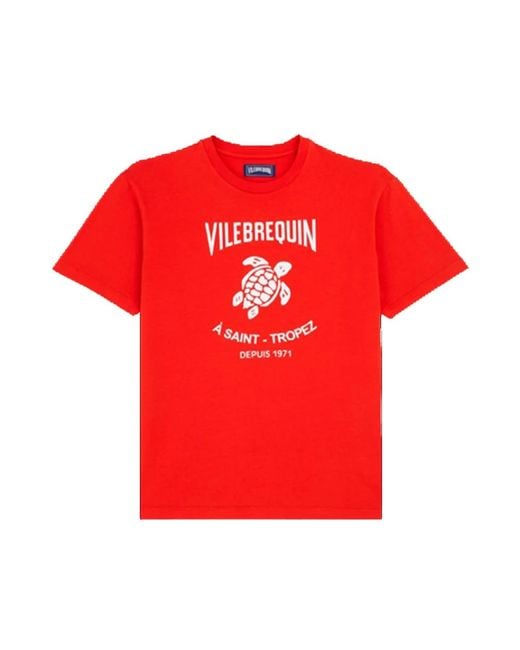 Vilebrequin Rote t-shirts und polos in Red für Herren