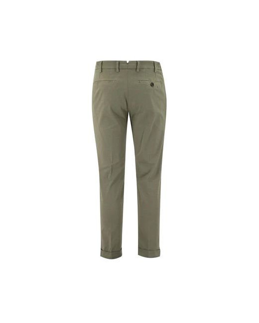 BERWICK  1707 Herrenhose Aus Stretch-Baumwolle in Green für Herren