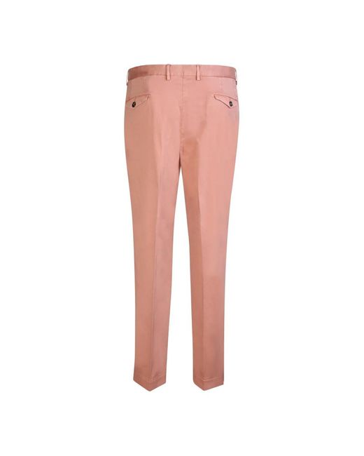 Dell'Oglio Pink Slim-Fit Trousers for men