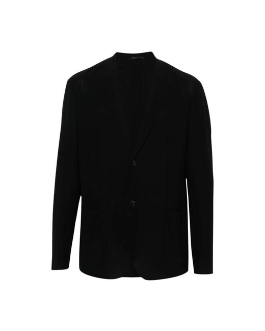 Blazers Giorgio Armani pour homme en coloris Black