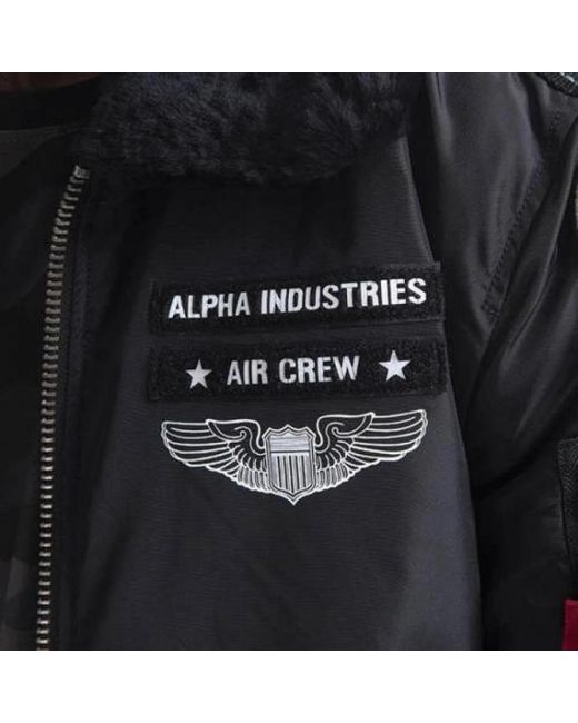 Alpha Industries Black Bomber Jackets for men