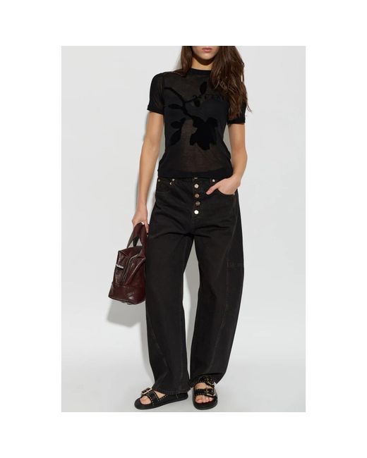 AllSaints Athea Top in het Black